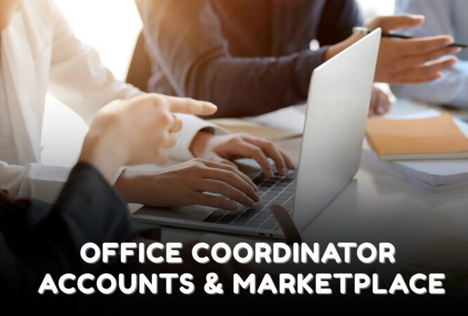 Office Coordination Accounts & Marketplace